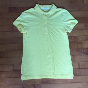 EUC J. Crew yellow short sleeve top size S